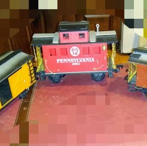 3 train cars